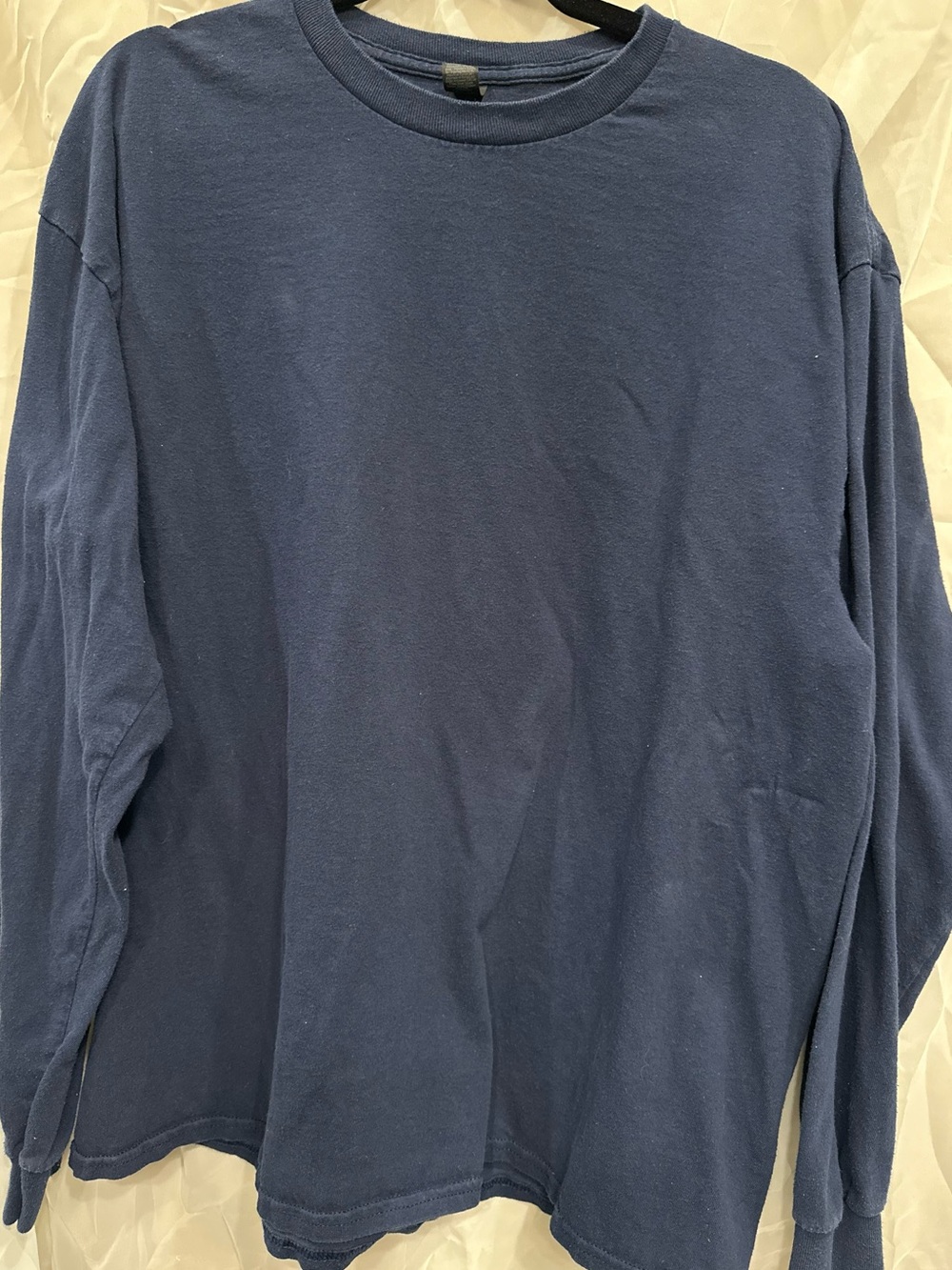 Women’s Long Sleeve Crewneck Shirt - Navy